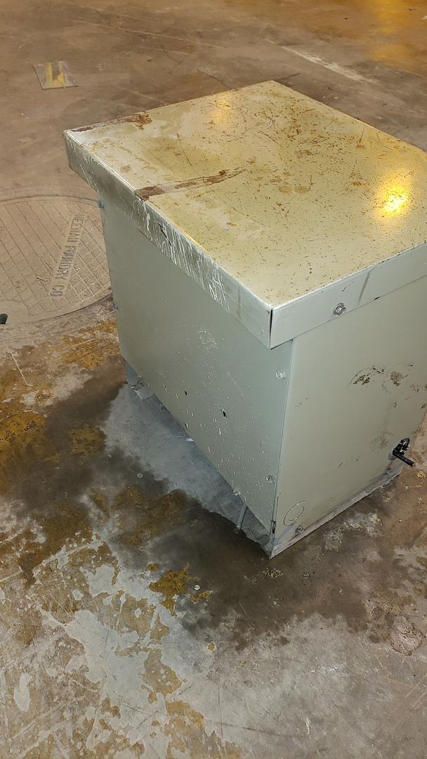 15KVA GE TRANSFORMER 480v x 120/208 Dry Type(S6LLST10629)