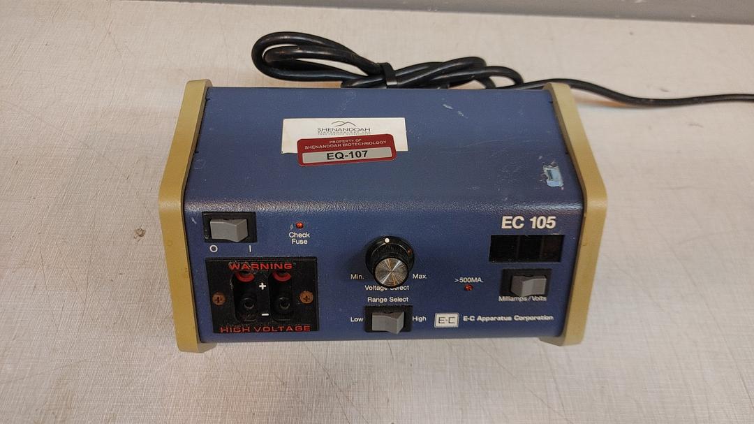 *Pickup Only* E-C Apparatus Corporation EC105(S6LLST12692)