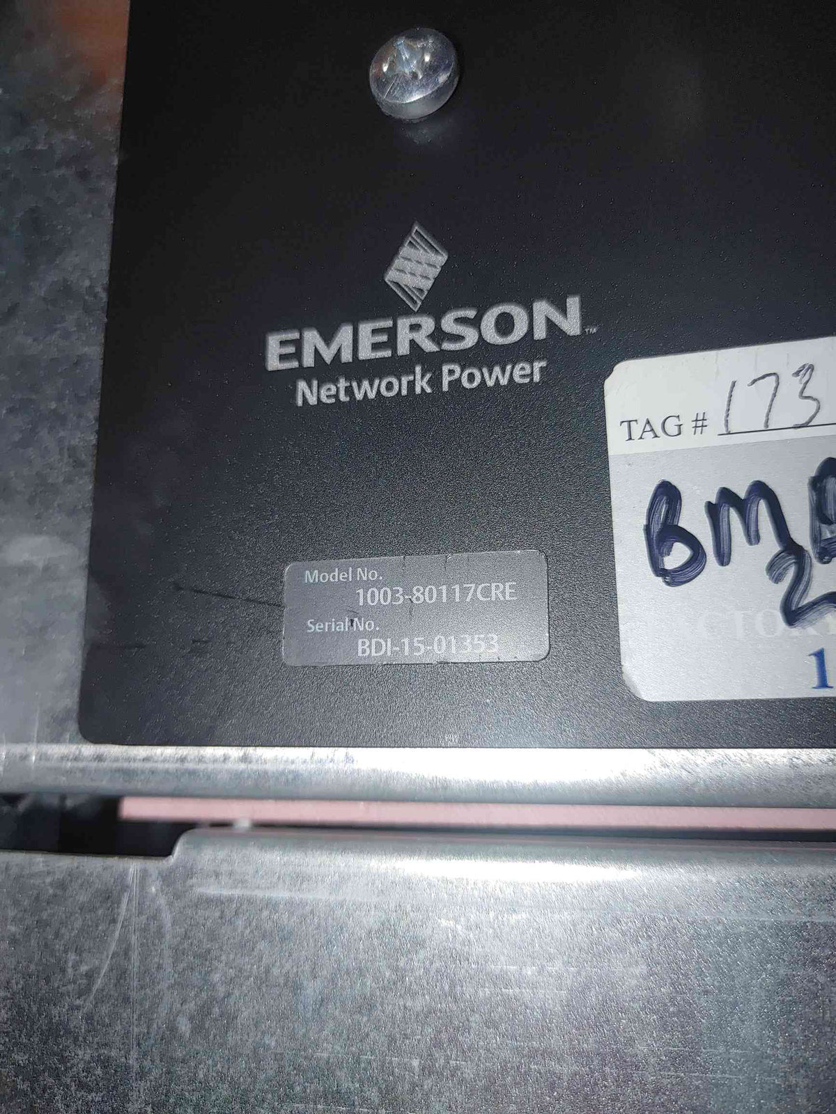 Liebert NX UPS Three Phase Power Cabinet Emerson 1003-80117CRE Vertiv Data Center