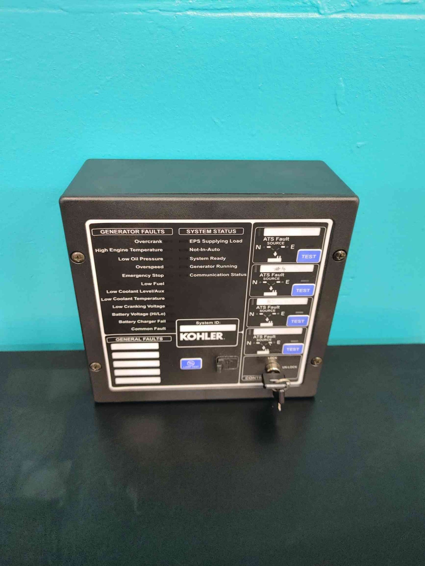 NEW Kohler GM91356-KP1 RSA III Remote Serial Annunciator Panel ATS Generator Test Control Board