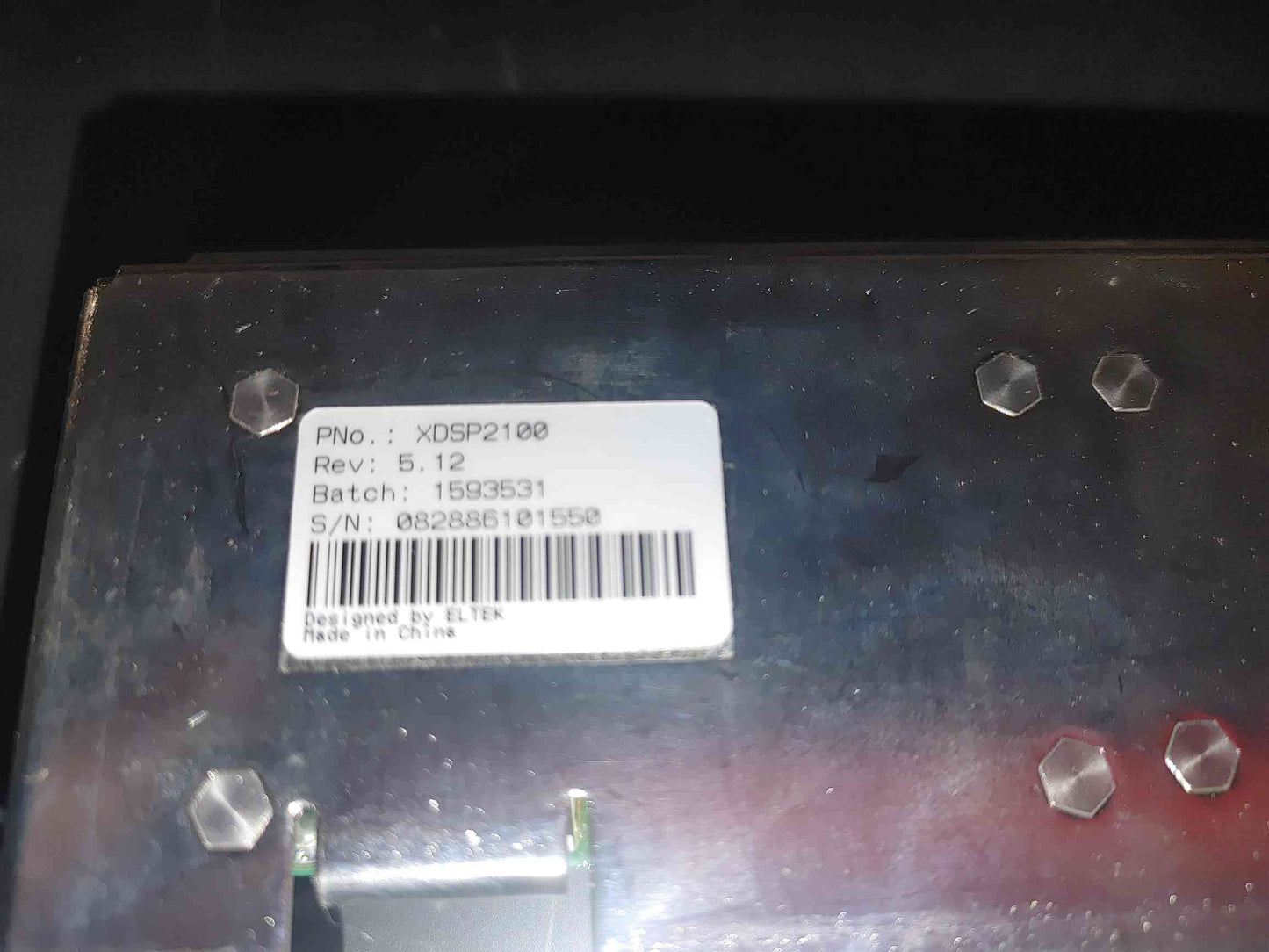 Eltek Valere XDSP2100 Smartpack MCU VFD Display Keypad Module Assembly New