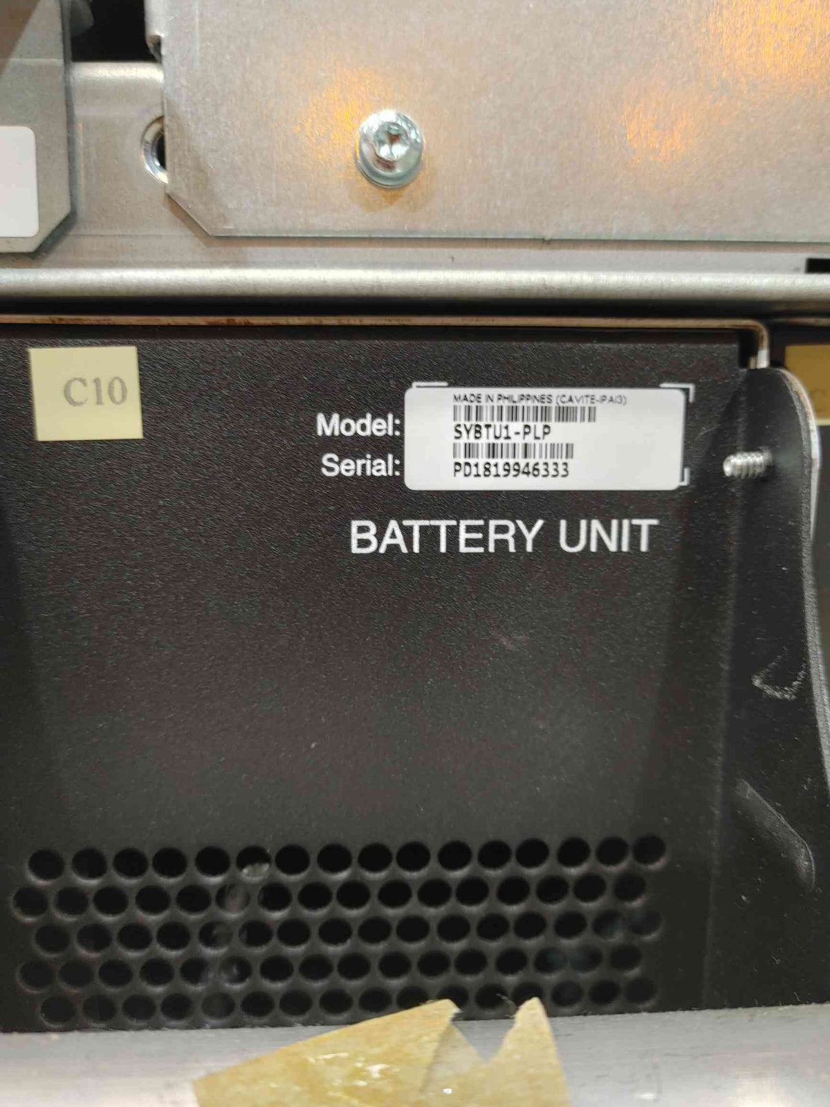 APC MGE Galaxy 3500 10kVA 208V 3-Phase UPS Frame G35TF10KB4F SYBTU1-PLP