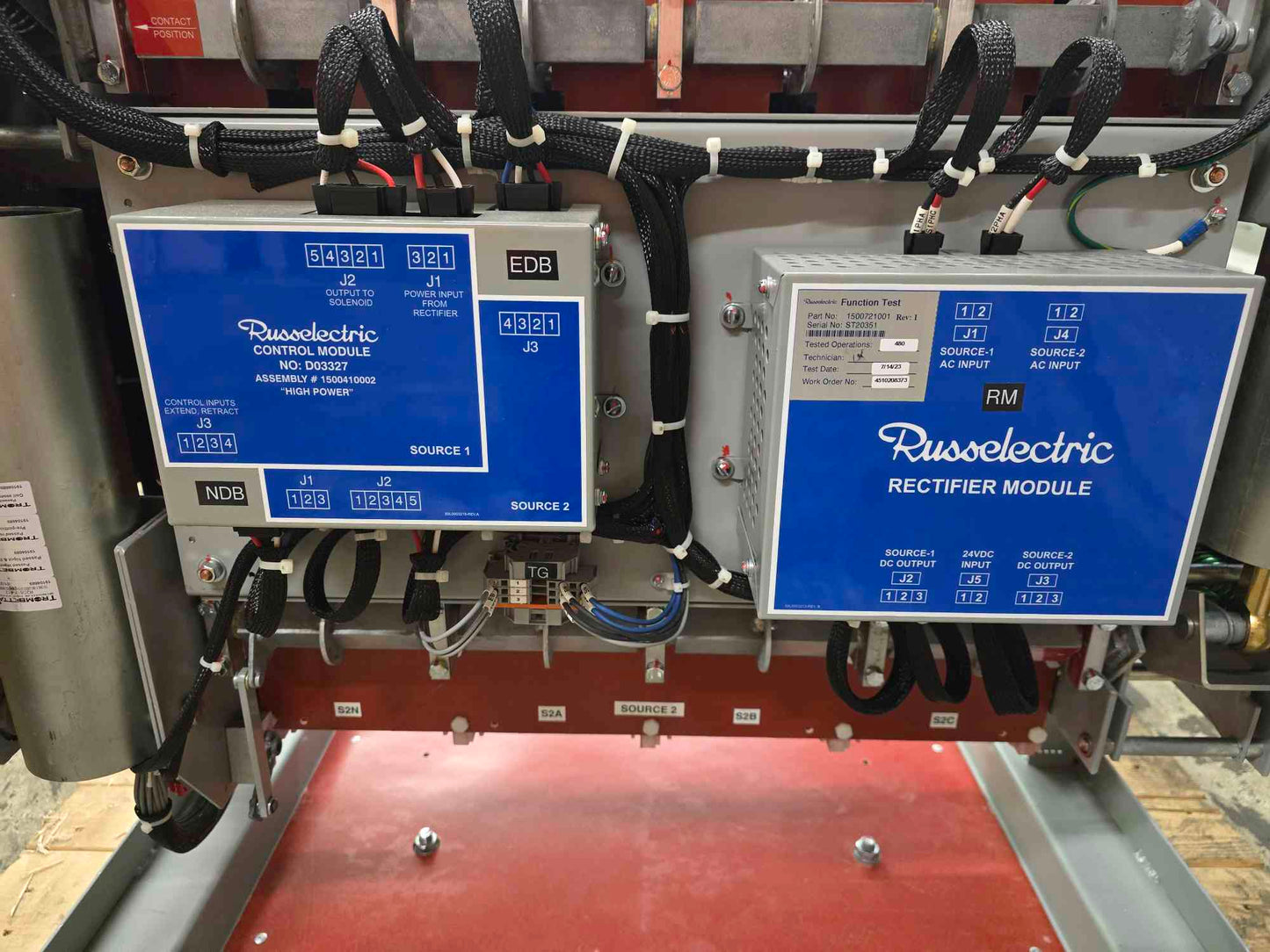 NEW Russelectric RTS30 2000A Automatic Transfer Switch 480V RTS30-ABOC20004AMF1 ATS (SKU: 111353)