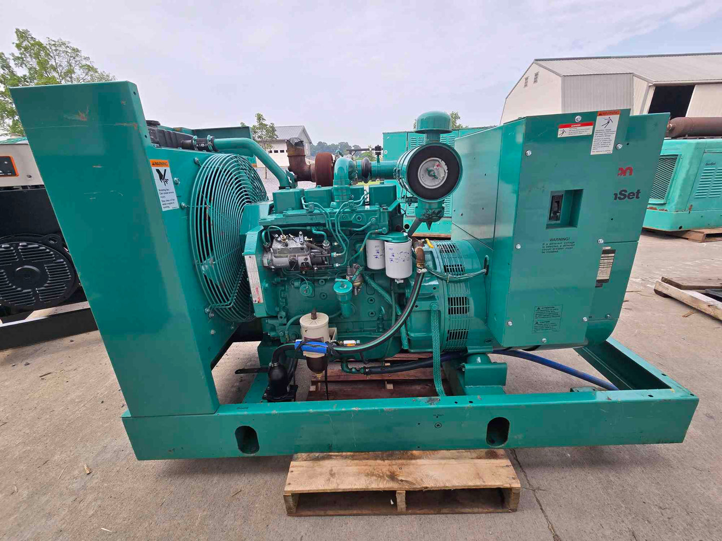 60KW Cummins Onan 4BT Diesel Generator '89 307 Hrs TESTED