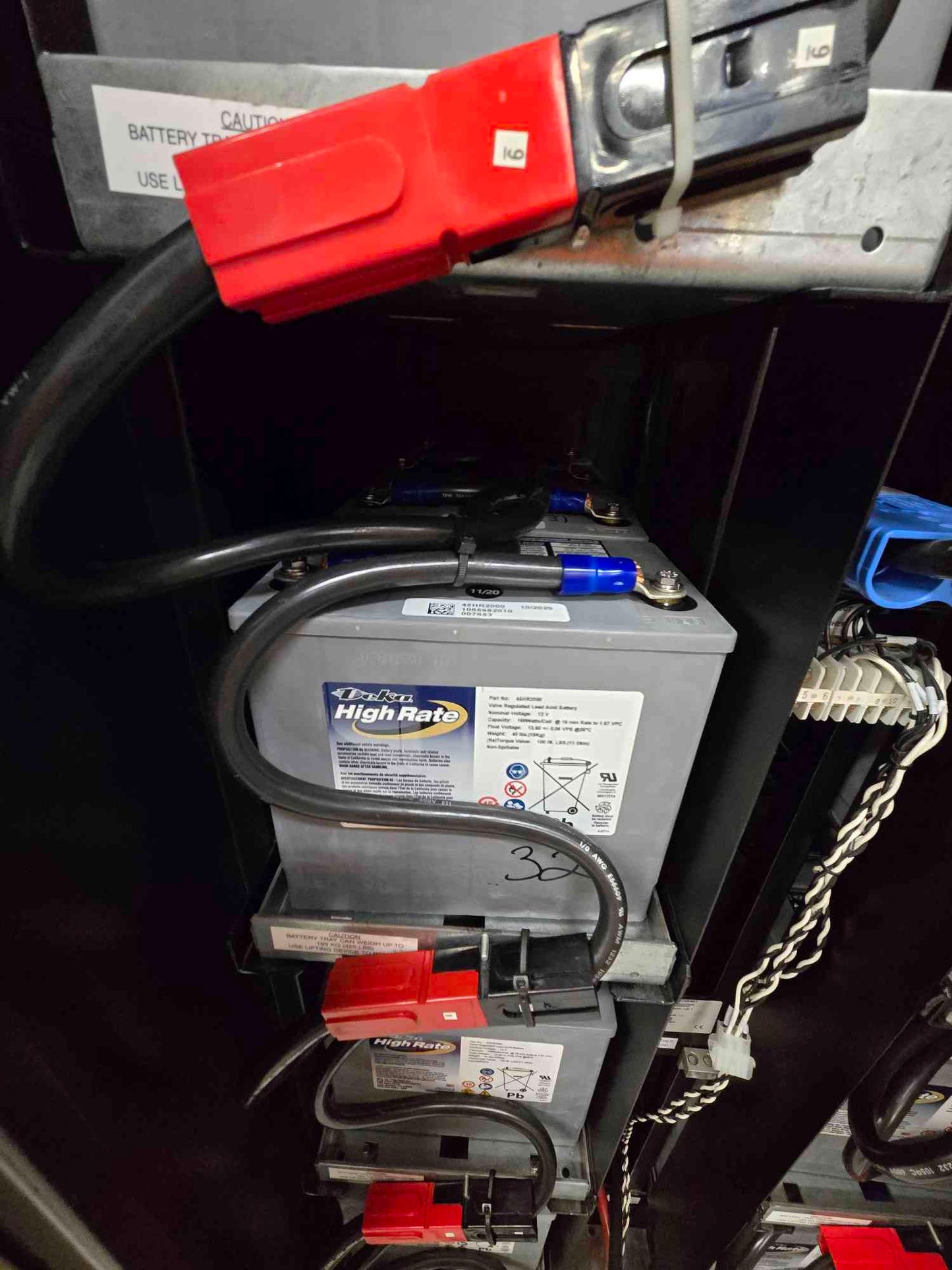 60AMP Deka High Rate 12V 45HR2000 Lead Acid Battery 2020