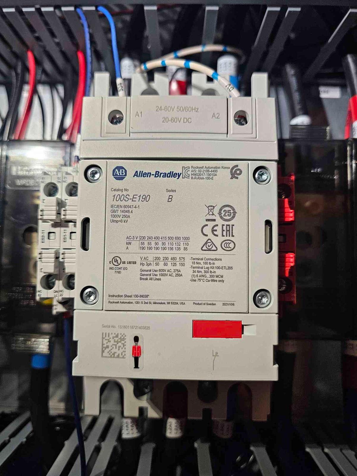 Industrial Electrical Enclosure with Double Doors w/ 2 rotary switches(SKU: 112013)