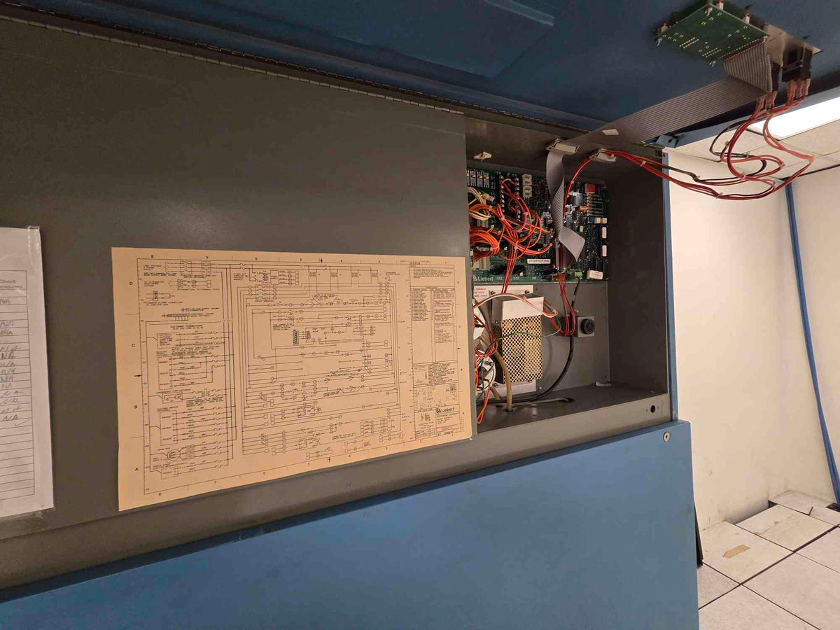 Liebert FH529 25 Ton Downflow Chilled Water CRAC Unit 460V 3PH CRAH Air Handler
