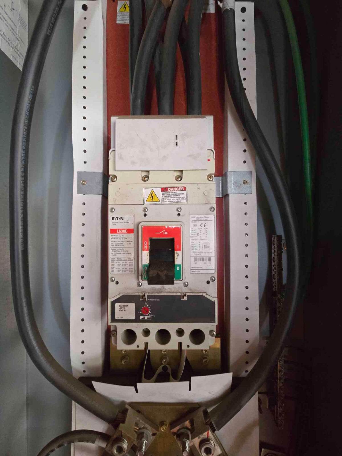 Eaton Pow-R-Line PRL3a 600A 480V Panelboard LGE3630NN Main 150A FD3150BP10