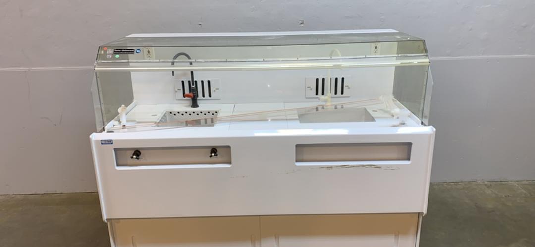 Terra Universal 72" Polypropylene Dual Lab Sink & Workstation - Cleanroom Rated