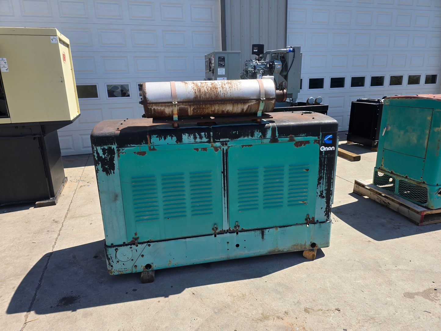35kW Onan Nat Gas LP Generator 4.9 Ford '96 655hrs TESTED
