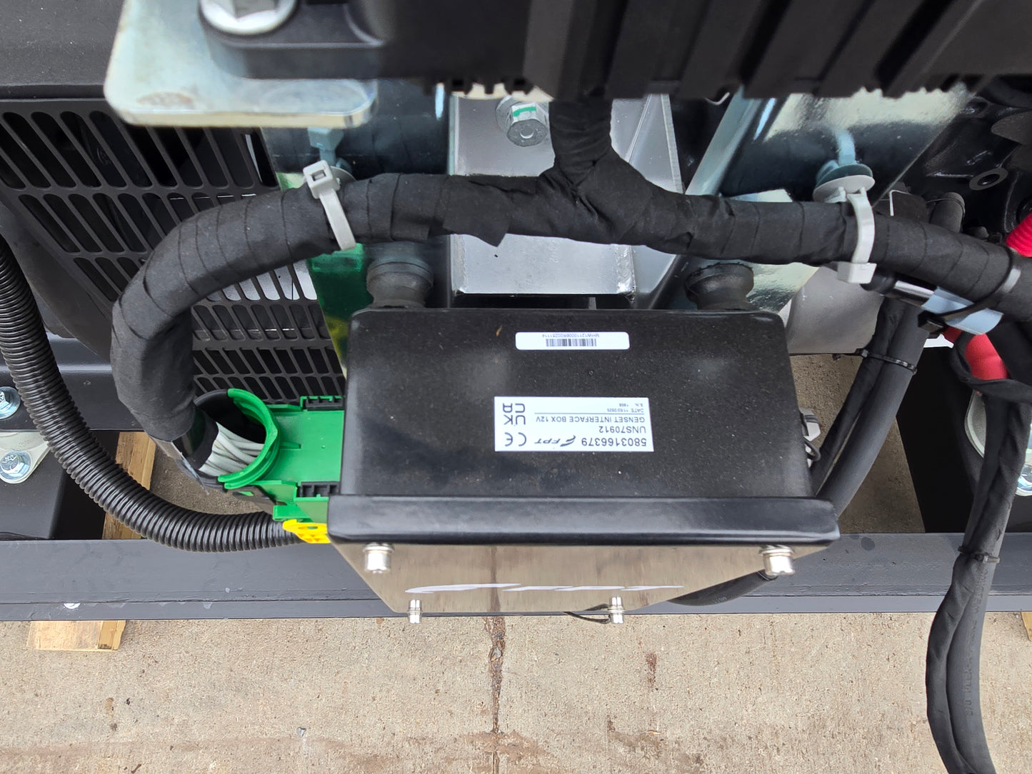100KW NEW FPT Powered Open Skid Diesel Generator TIER 3