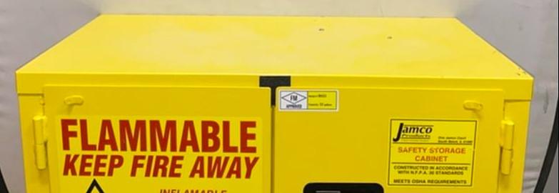 JAMCO 22 Gallon Flammable Storage Cabinet 35" Lab Casework