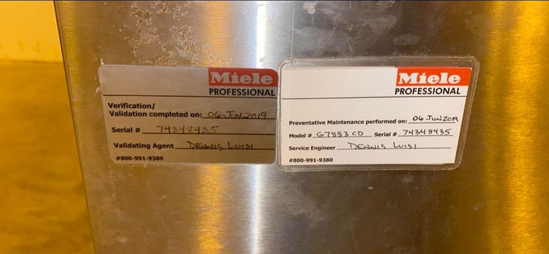 Miele G7883CD Professional Cleaning and Disinfection Machine(S6LLST3430)