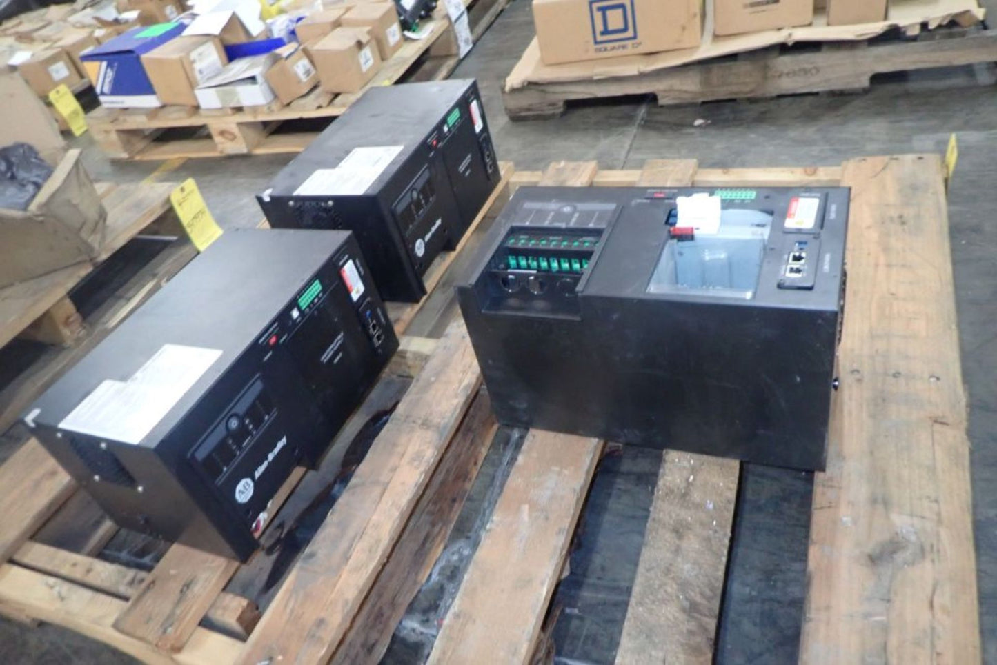 Lot of 3 Allen Bradley Power Supplies Cat No. 1609-D1500N, 120V, 13A, 1PH