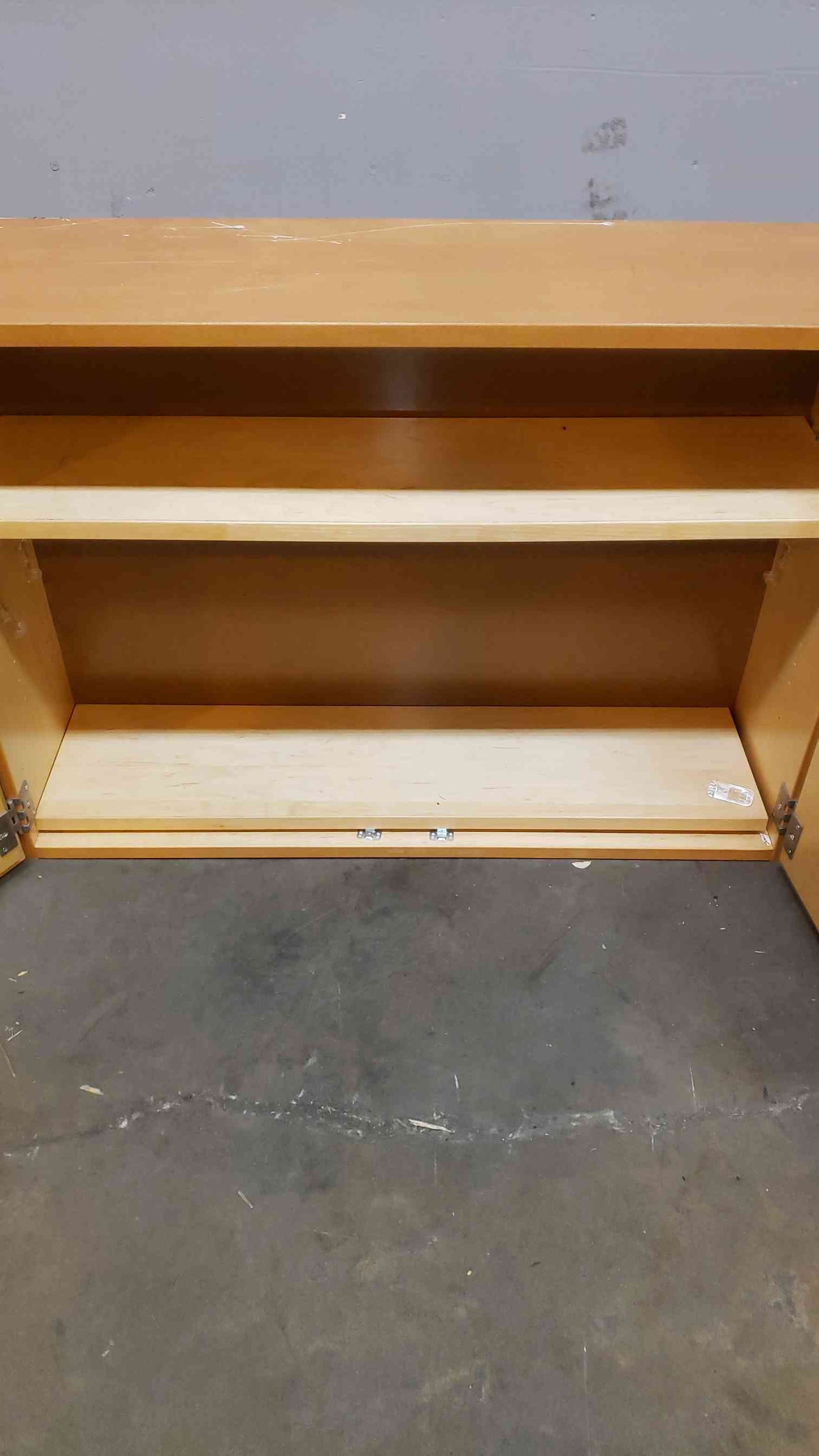 Kewaunee Solid Wood Overhead Casework Cabinet 42x12x30 (SKU: 3969AA)