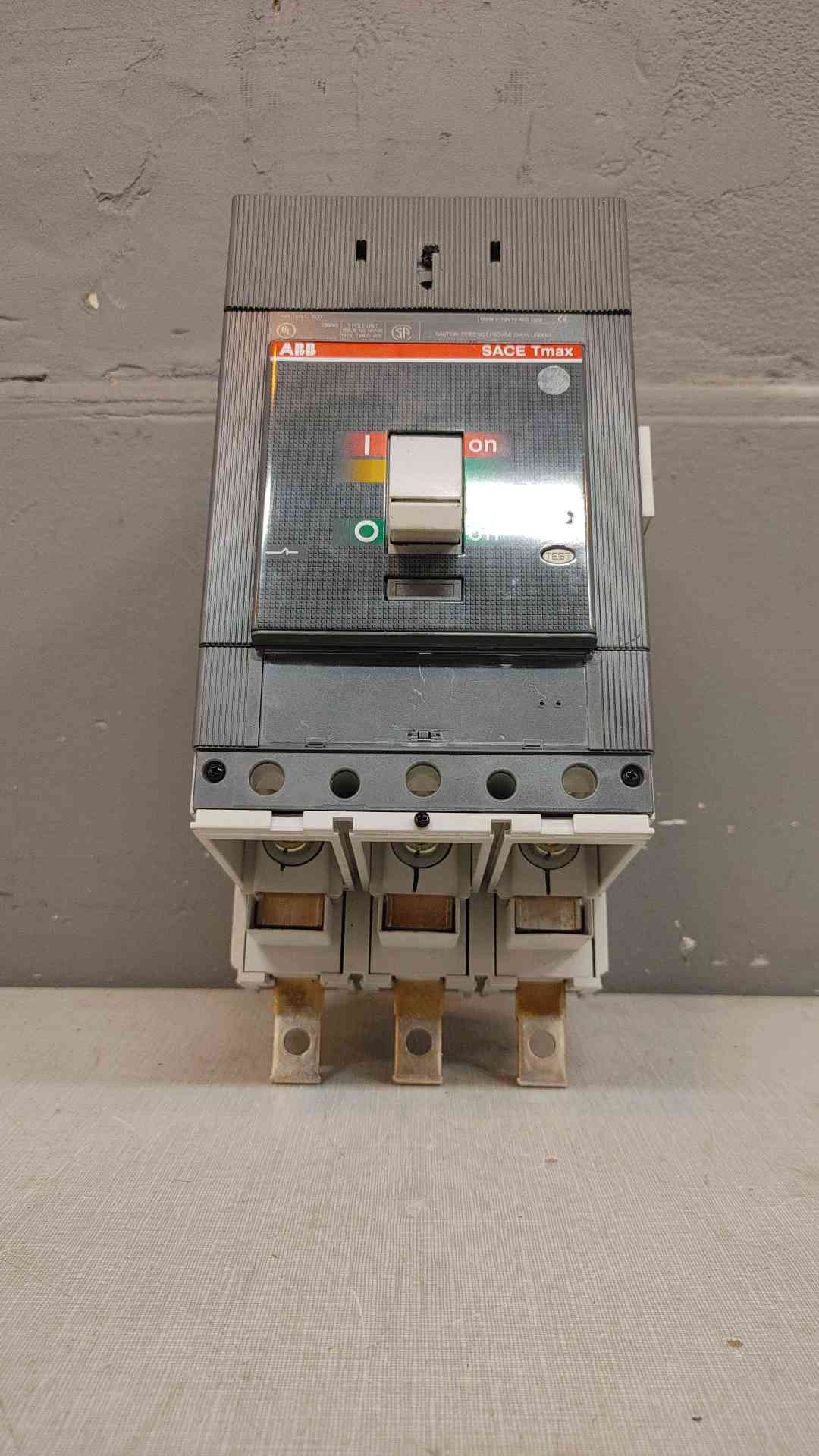 600A ABB Tmax T5ND 600 N5596 3 Pole (3610AA)