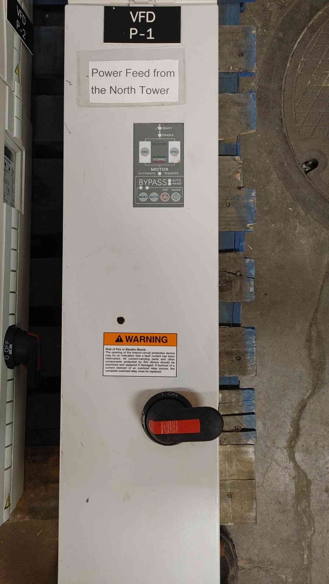 ABB ACH550-VD-31A-4 20HP 480V VFD HVAC Drive w/ E-Clipse Bypass & Disconnect (104712)