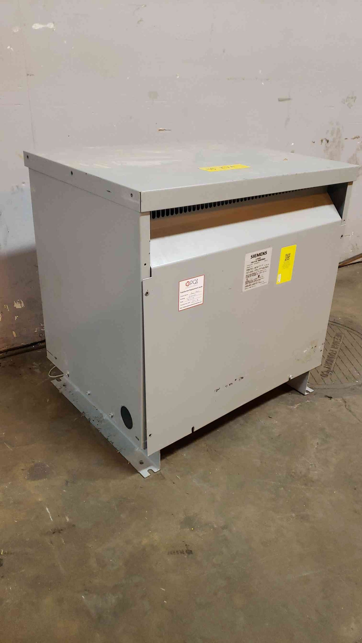 Westinghouse 45KVA 480v x 208Y/120 3PH Transformer U48M28T45K (SKU: 106919)