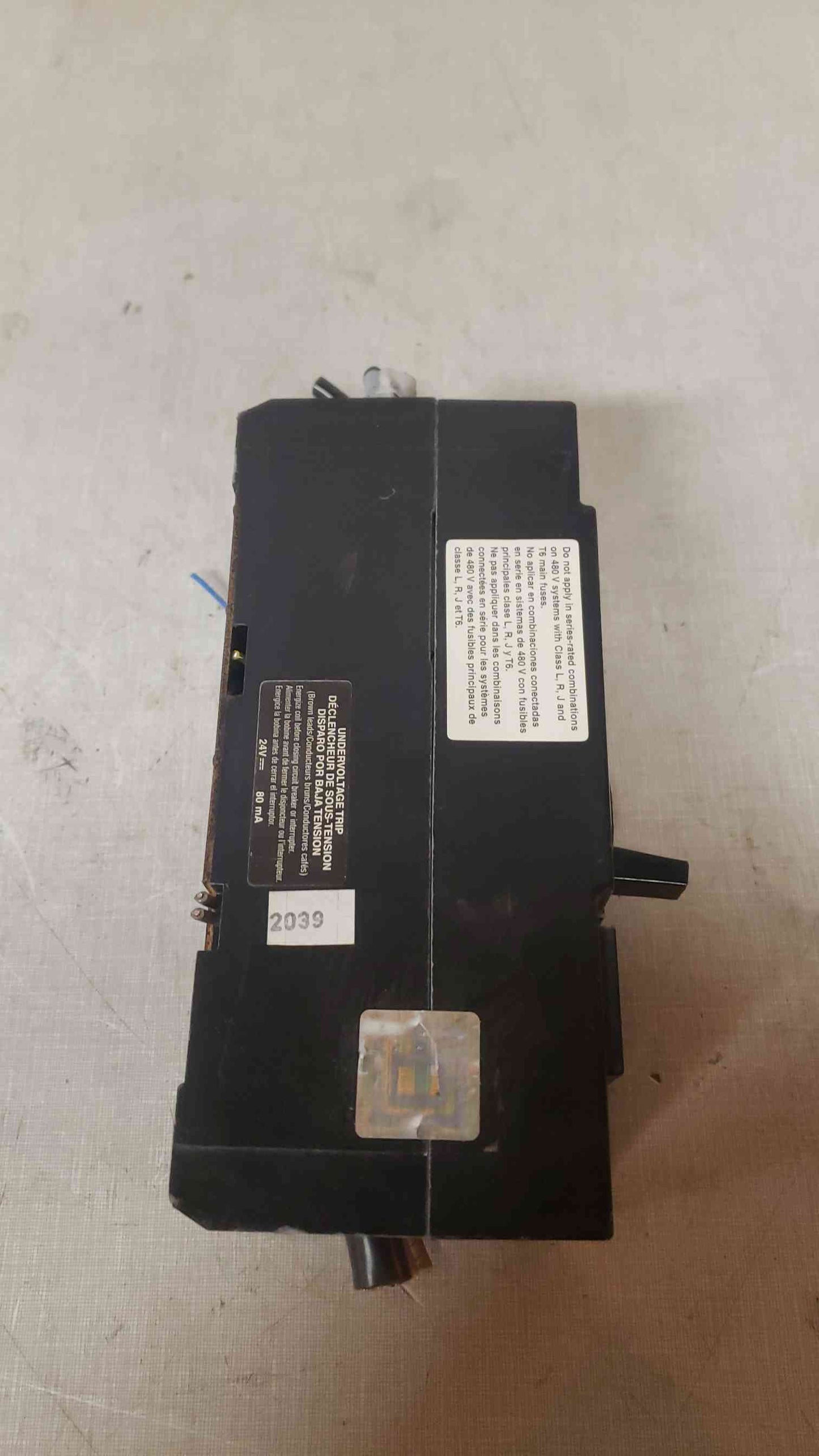 Square D 125A 3 Pole Circuit Breaker KAL261251616 (SKU: 107253)