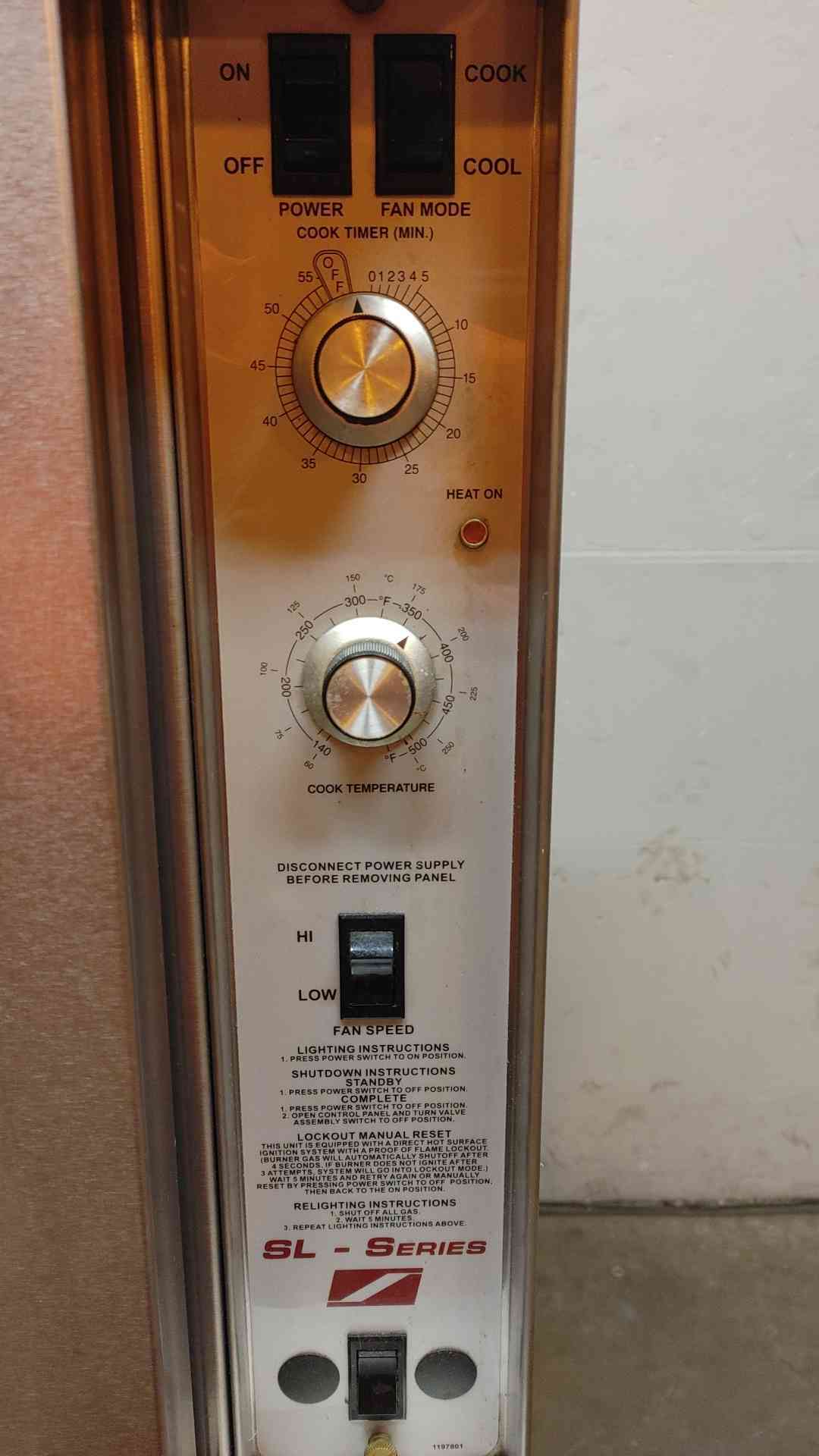 Southbend Commercial Convection Oven Double Stack