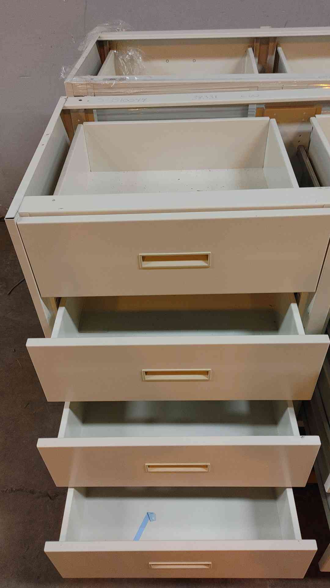 4' Hamilton Recessed Drawers Only Casework (107564)