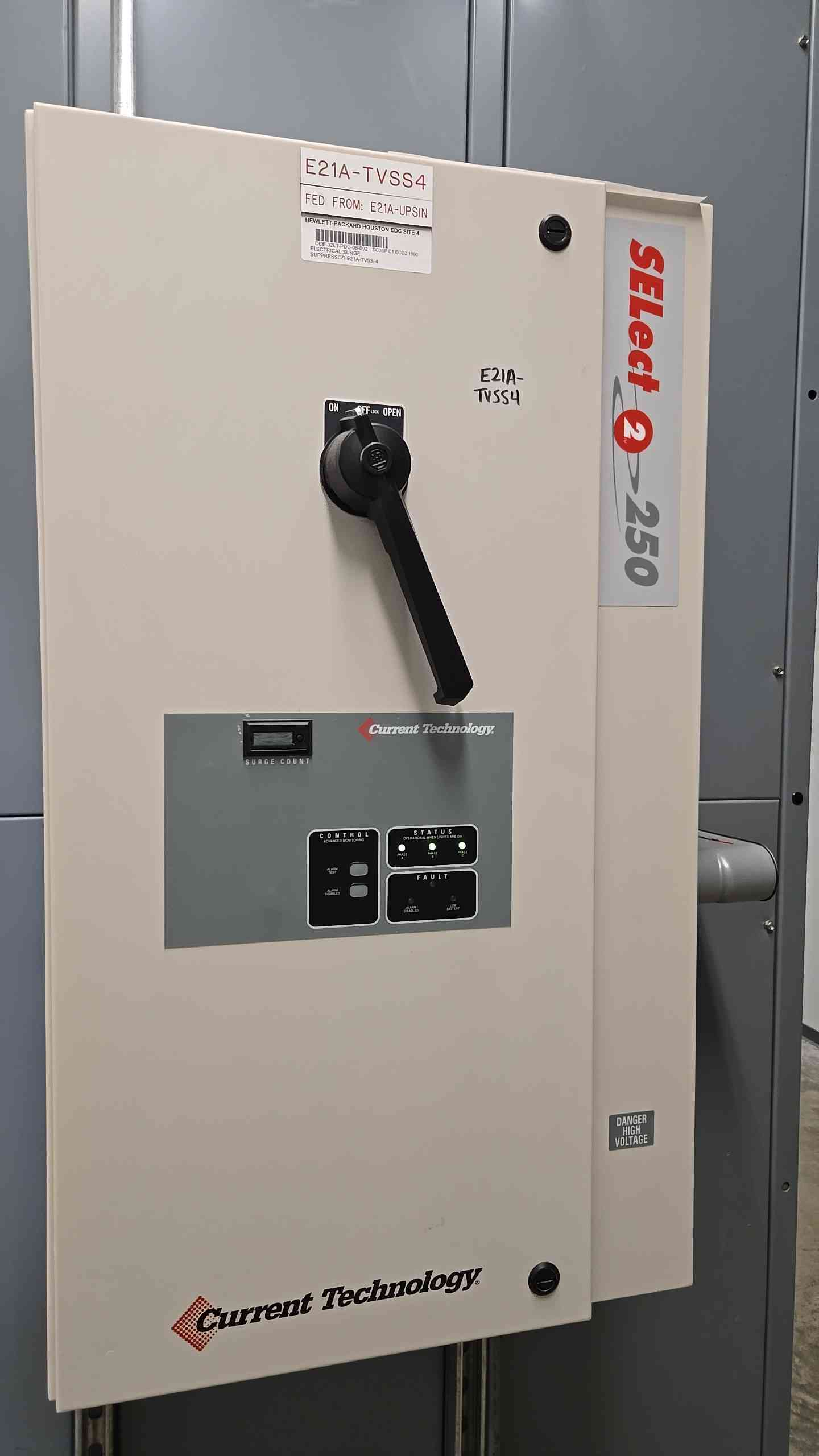 Current Technology Select 2 250 Transient Voltage Surge Suppressor (TVSS)