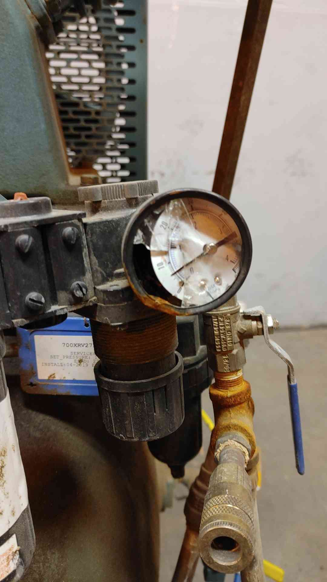 Curtis Compressor & Air Dryer 120Gal 150PSI 12DN9ED