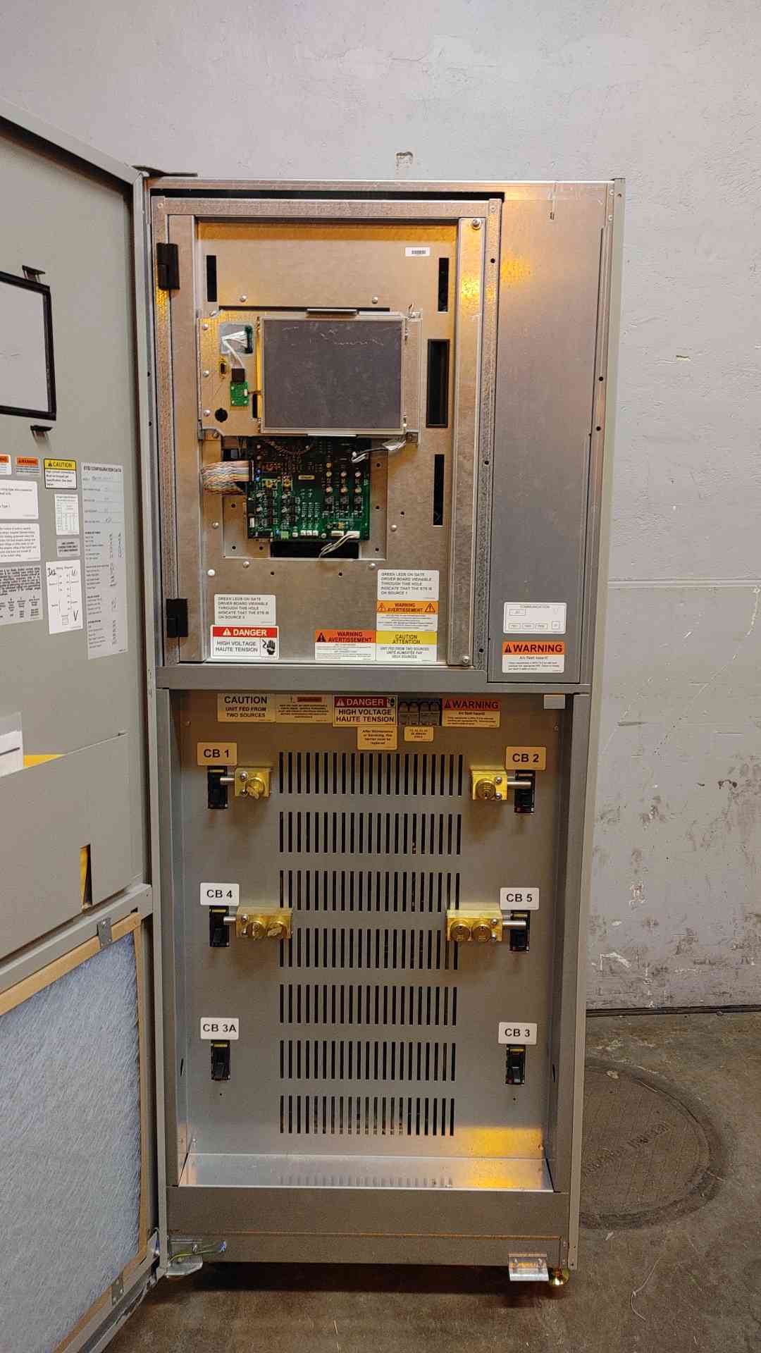 Liebert Static Transfer Switch 250A 3PH 4W 480V STA0250A12 (108239)
