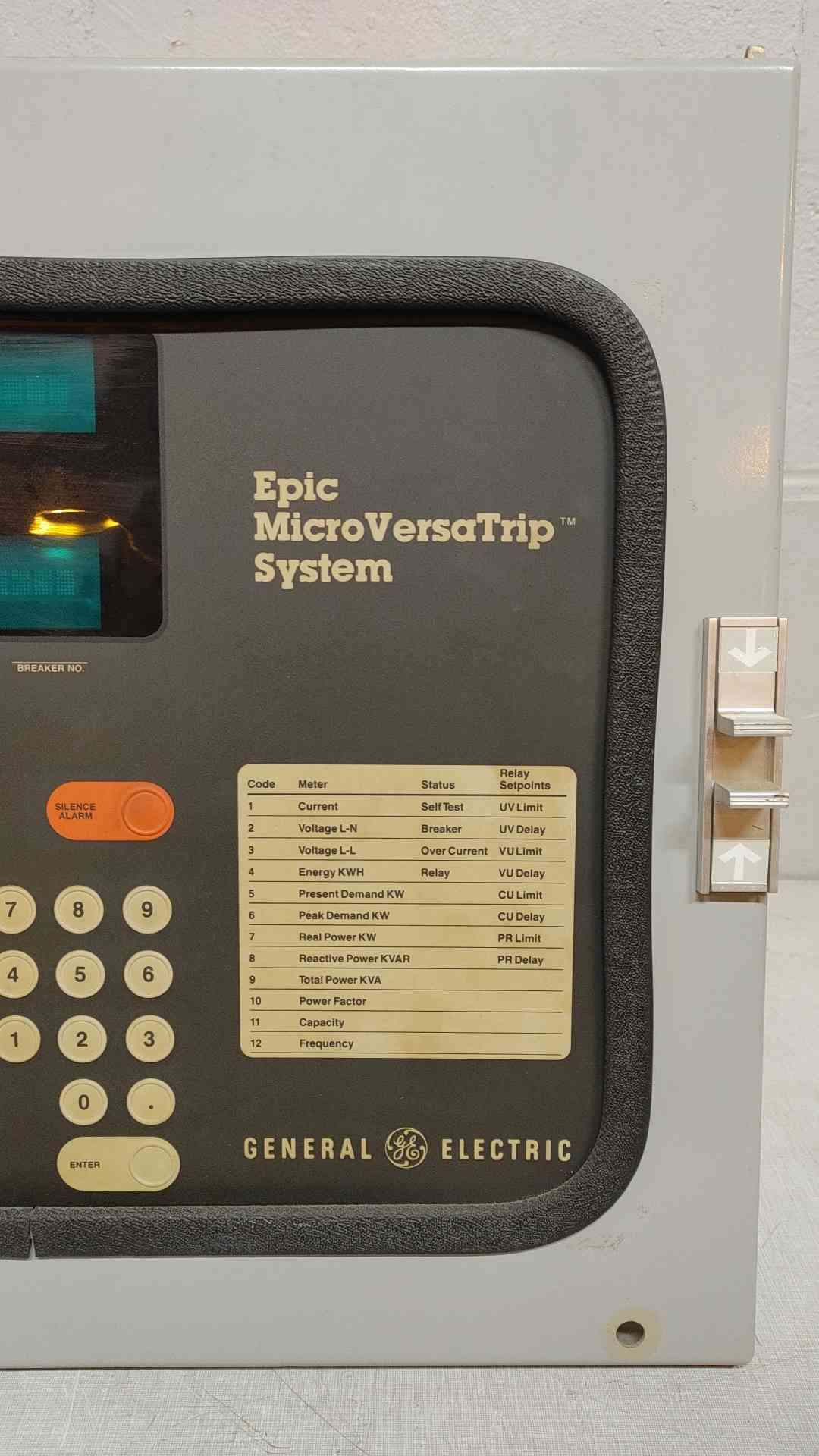 General Electric Epic MicroVersaTrip Bypass System 20D2 (108261)