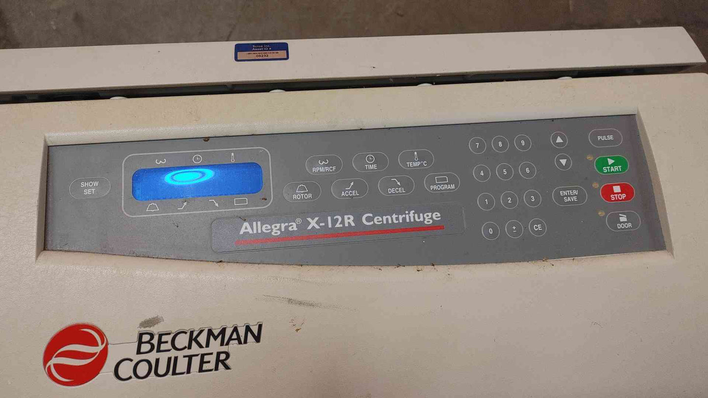 AS-IS Broken Beckman Coulter Allegra X-12R Centrifuge