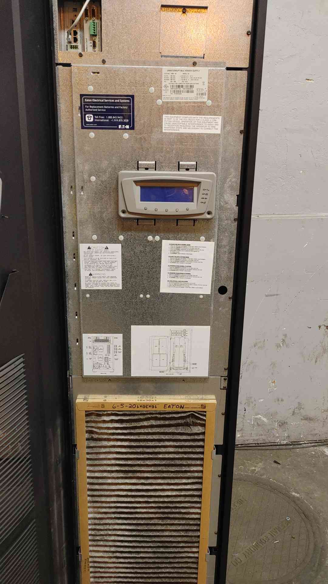 Eaton Powerware 9390-80 UPS 50KVA 208V (109305)