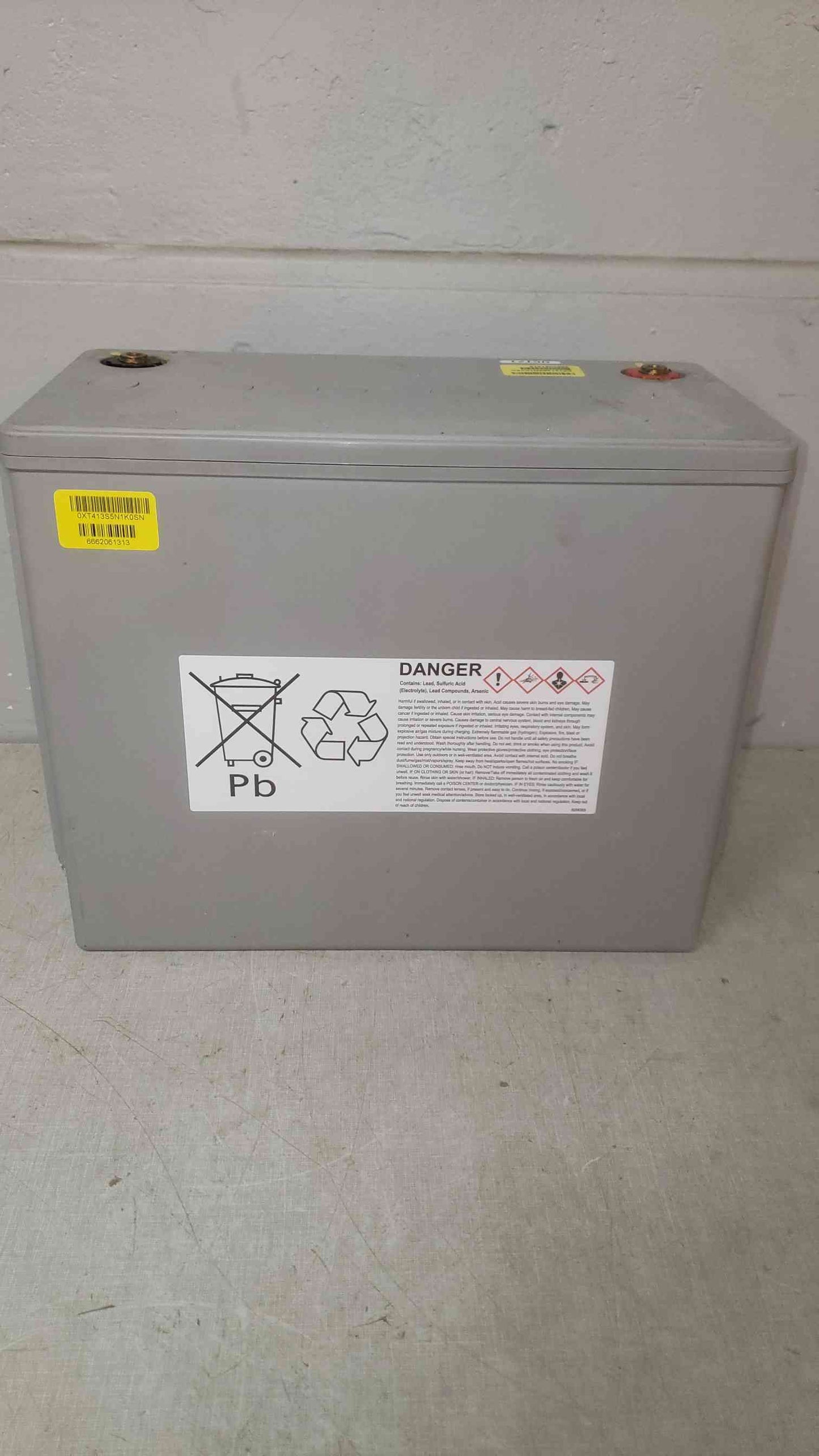 Data Safe 12V Nonspillable Lead-Acid Battery 12HX505-FR 2021 (SKU: 109702)