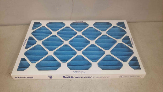 New Box of 12 Airflow Products 16x25x2 Merv 10 Airflow Pleat Filter AFP2000-16252 (SKU: 109846)