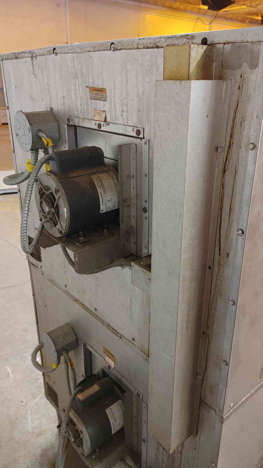 Vulcan VC4ED Double Stack Electric Convection Oven - AS-IS Parts - 208V 3PH(SKU: 109917)