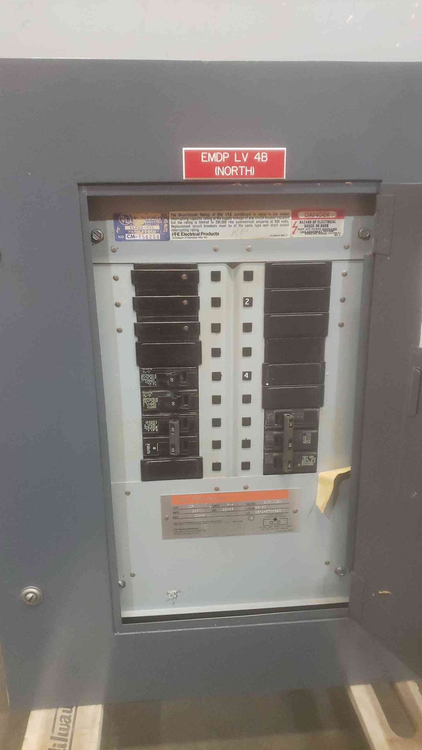 I-T-E 225A Panelboard Bulk Sale Bundle 480/277 and 208/120 Boards