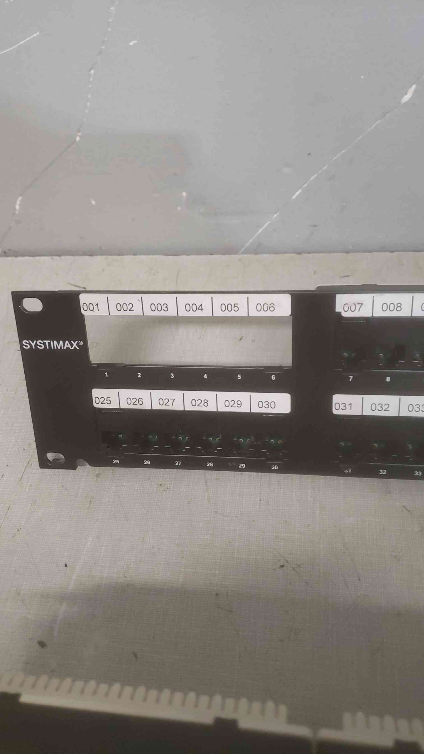 SYSTIMAX Power Sum PANEL- missing 6Ports(SKU: 110779)