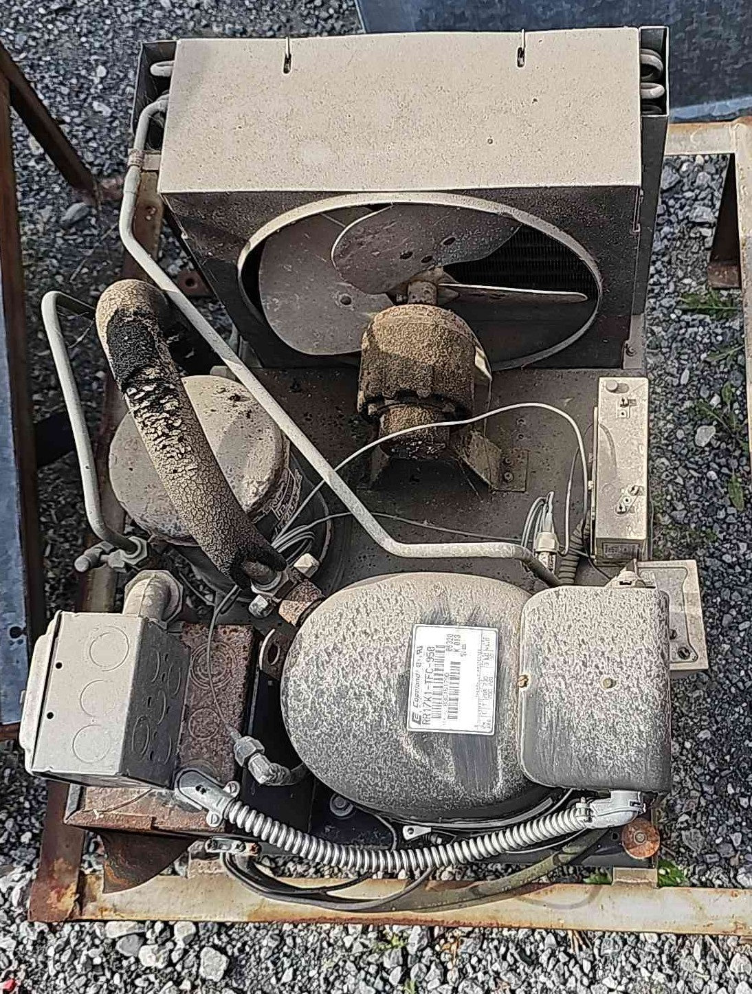 Copeland Refrigeration Compressor in Enclosure RR17K1-TFC-950 for Walk-In Cooler