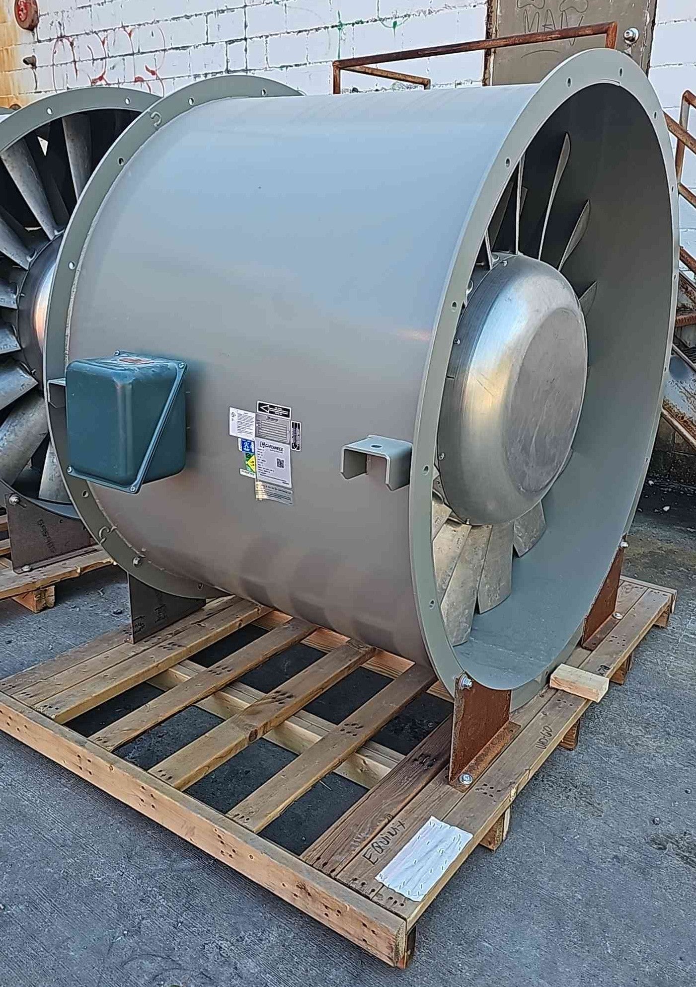 Greenheck VAD-60F30-C400-X 60" Vane Axial Fan - Direct Drive - 52A New Surplus