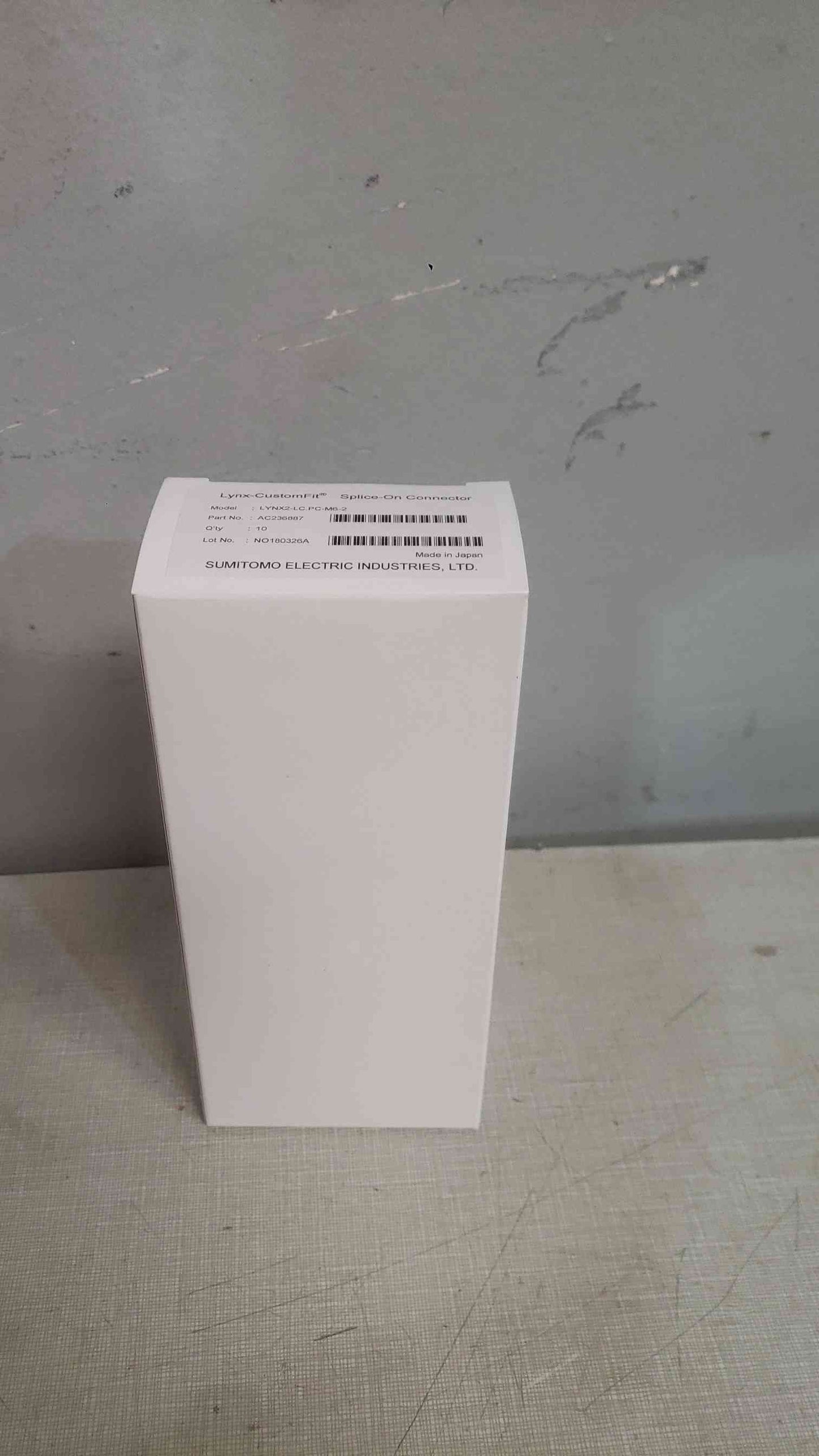 NEW Corning Box Of 10 Lynx-CustomFit Splice-On Connectors LYNX2-LC.PC-M6-2