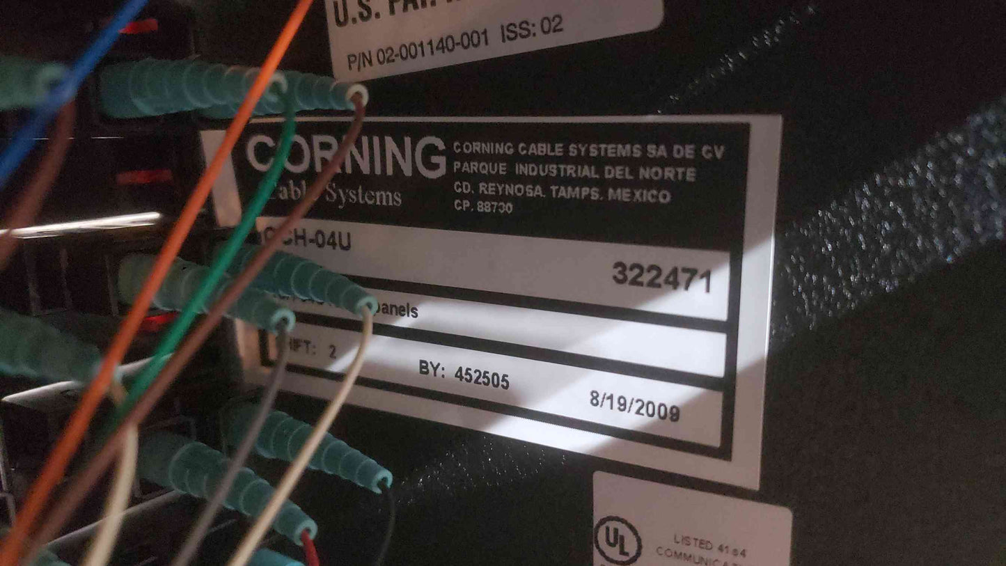 Corning Fiber Optic Housing CCH-04U (SKU: 111799)