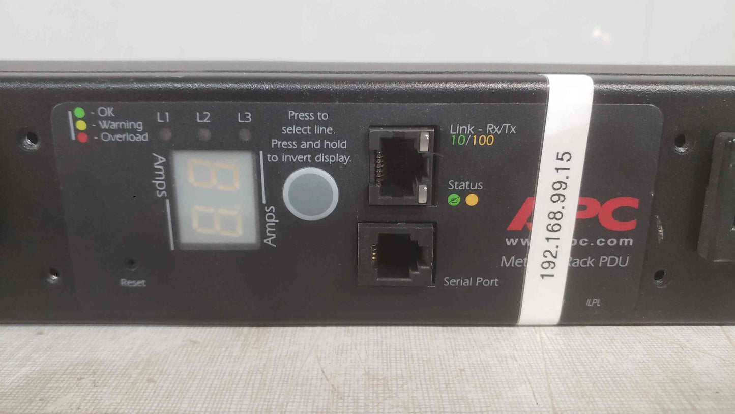 APC 27 Port 120/208V 3PH PDU Strip AP7893 (SKU: 111805)