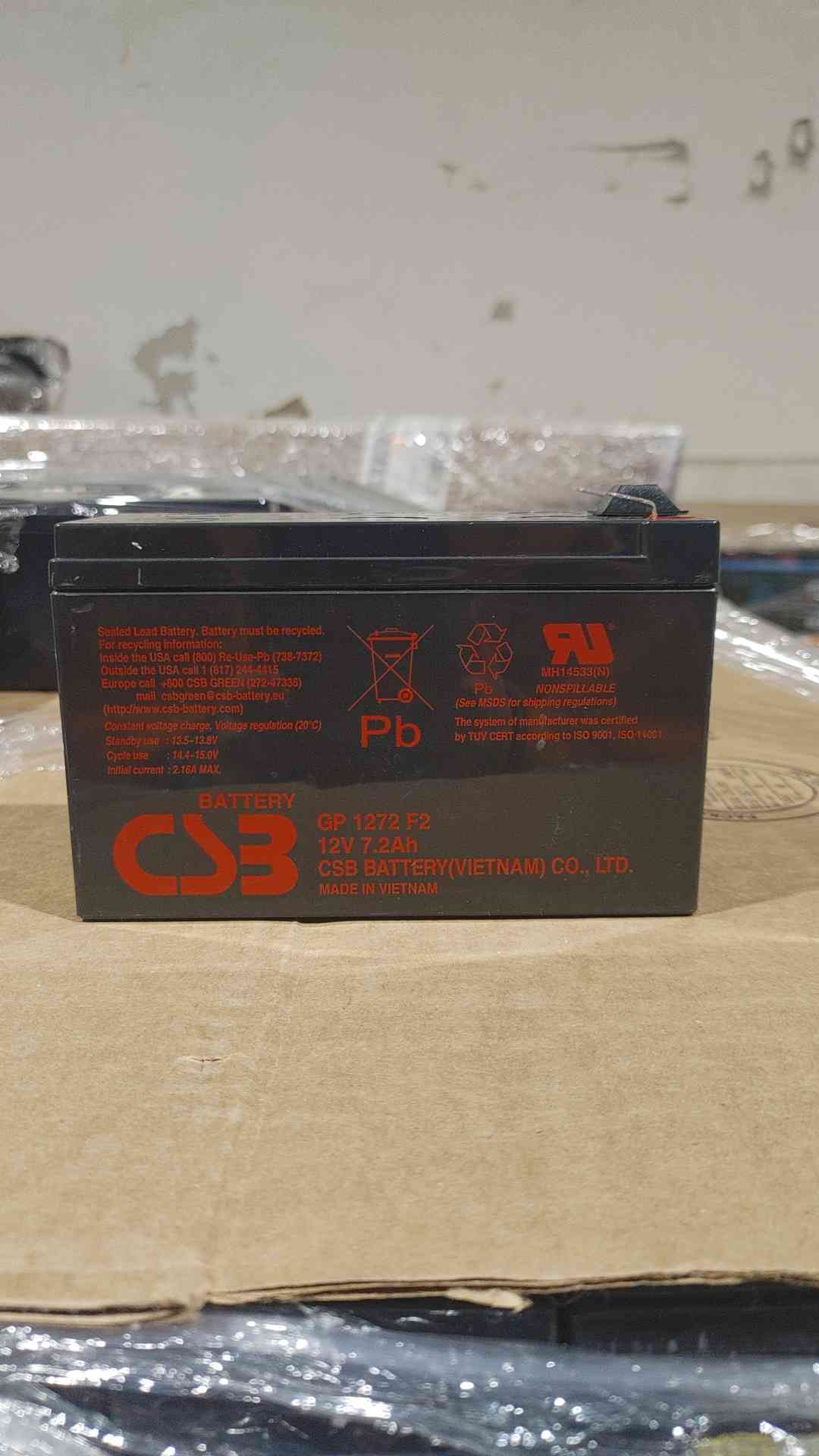 CSB 12V Sealed Lead Acid Battery (SKU: 111842)