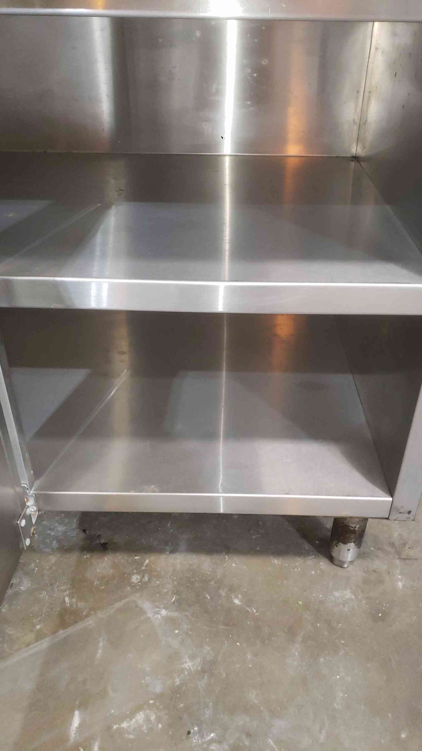 Stainless Steel 68" Prep Table W/ 3 Doors (SKU: 111941)