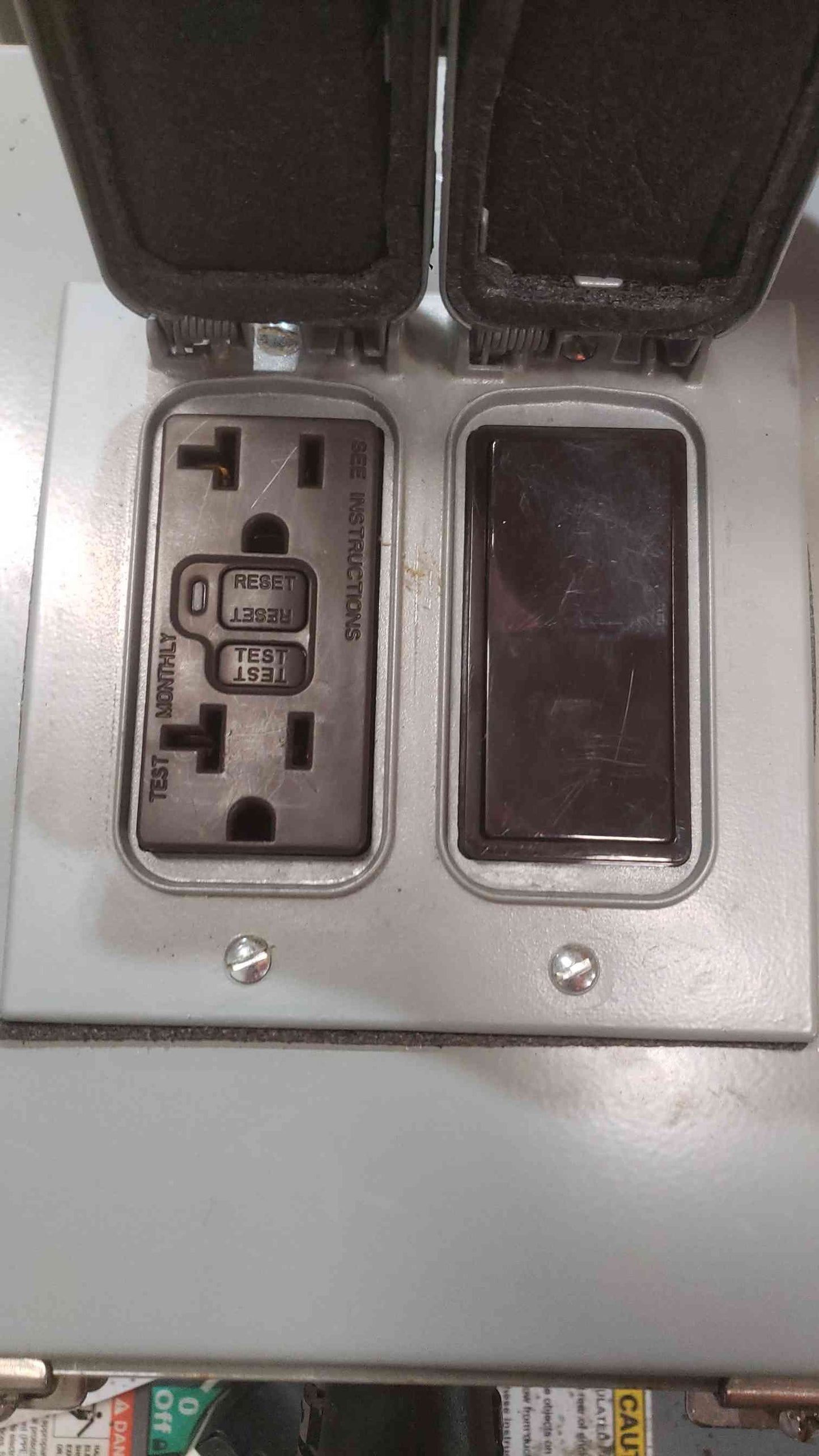 Square D 2KVA 1PH 480-120/240 Transformer 2S1F and Outlets (SKU: 112194)