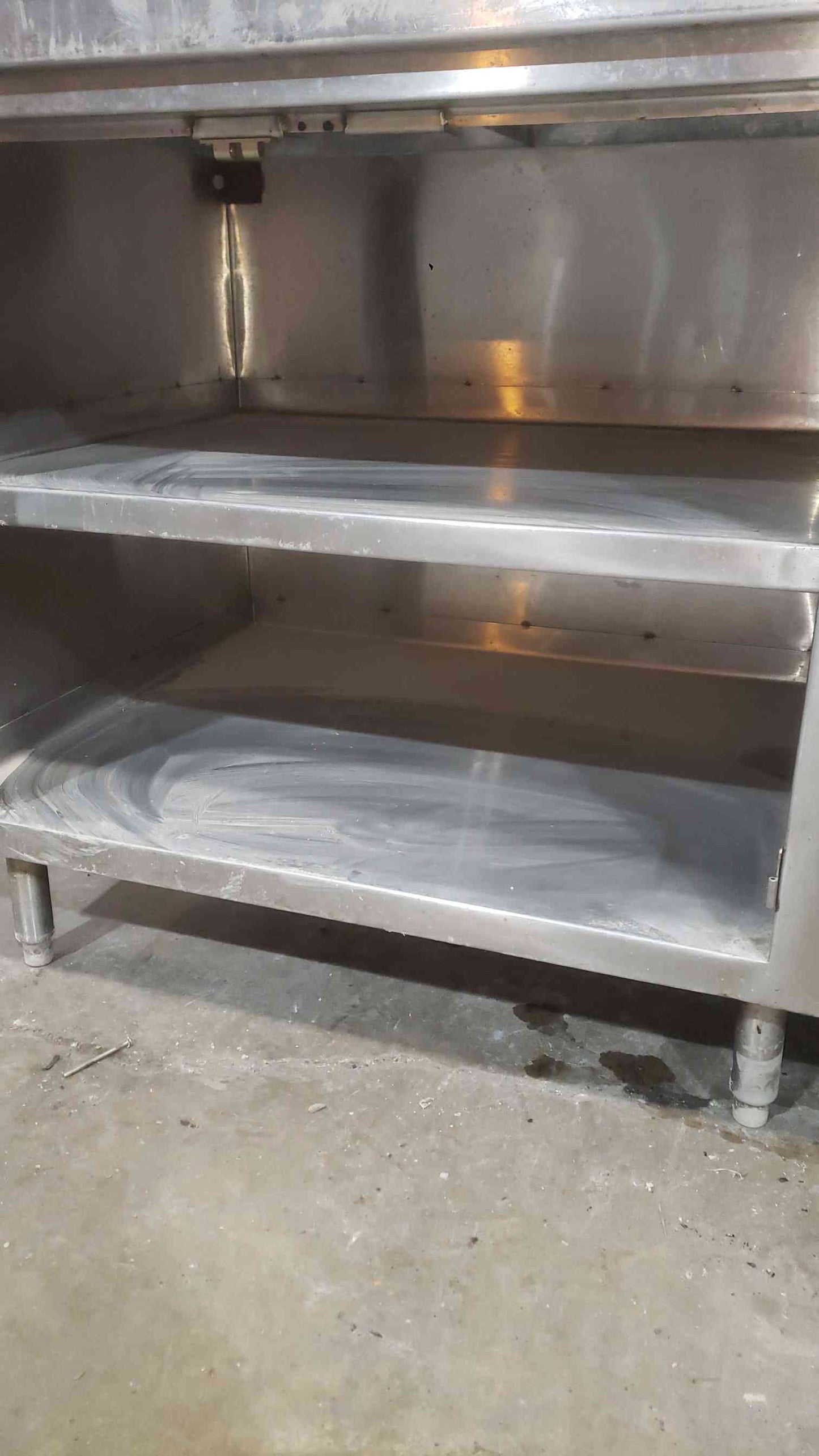 5' Stainless Steel Cabinet W/ Integrated Faucet (SKU: 112271)