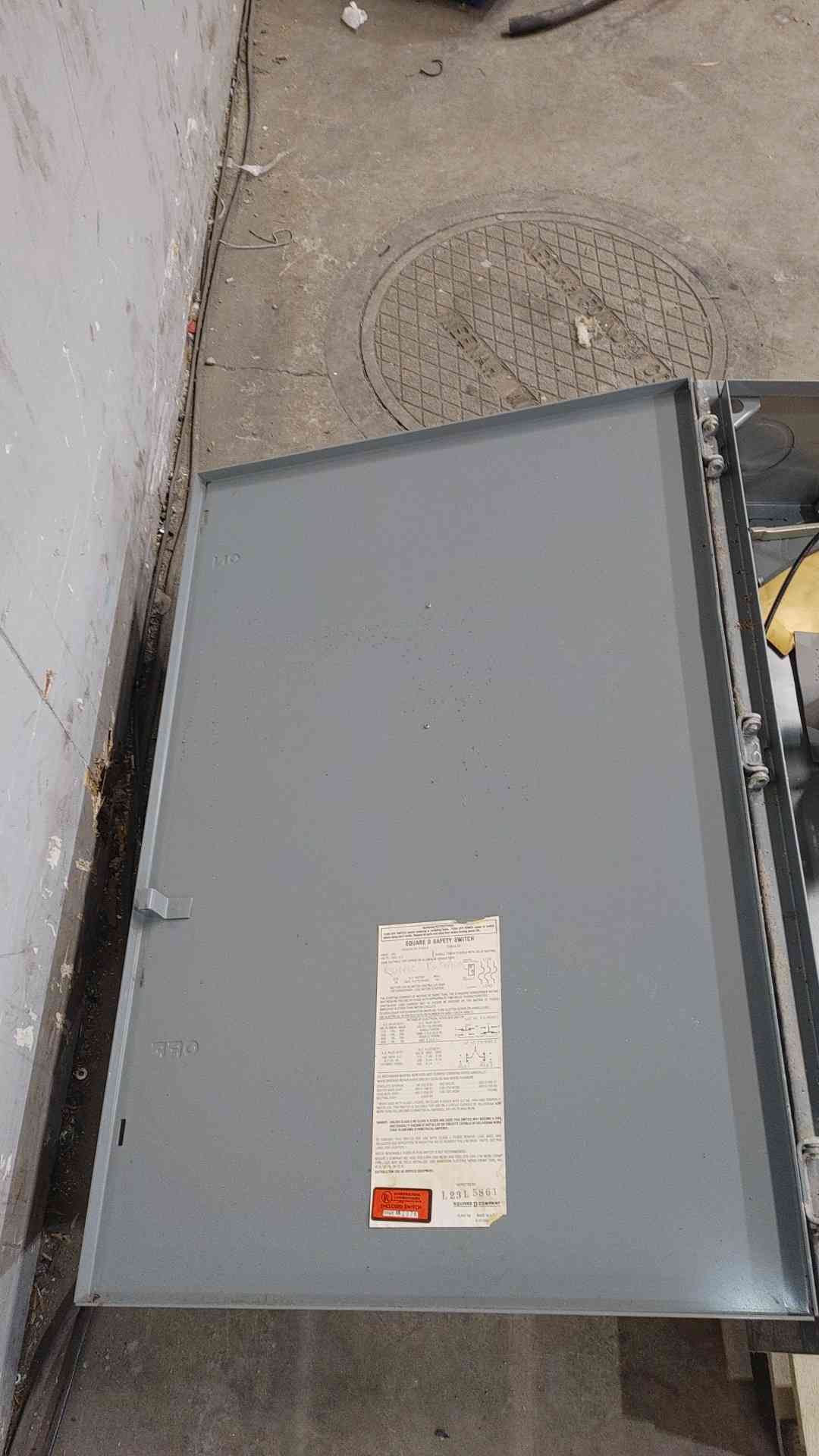 Square D 400A 240VAC 3PH Safety Switch H325N (SKU: 112278)