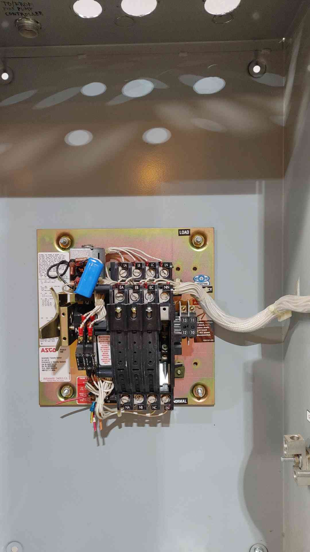 ASCO 940 - 480/277V 70A Automatic Transfer Switch 94037097XC(SKU: 112494)
