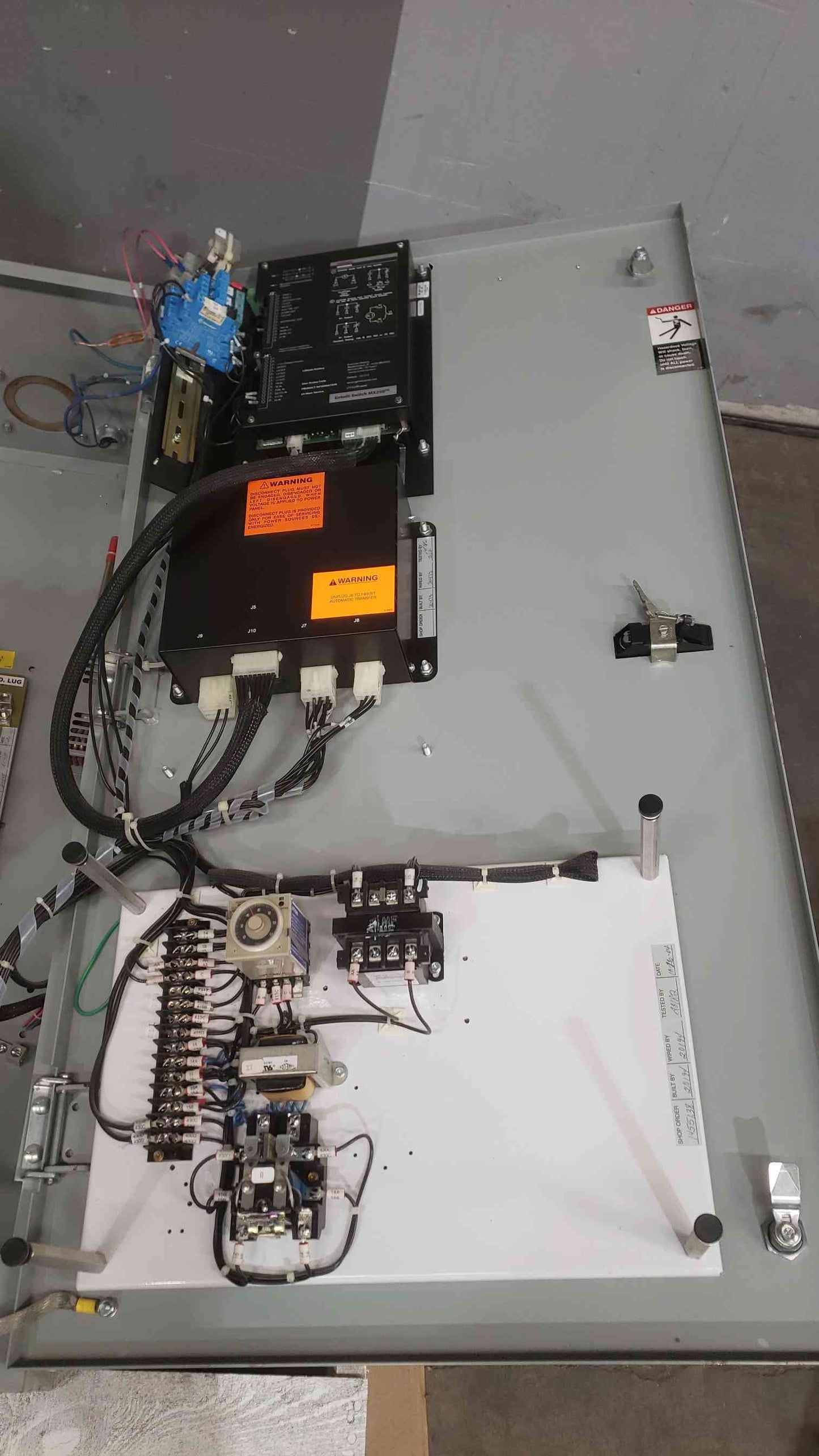 GE Zenith ZS Series 260A 480V 3PH Automatic Transfer Switch ATS ZS4SB02641-07 (SKU: 112526)