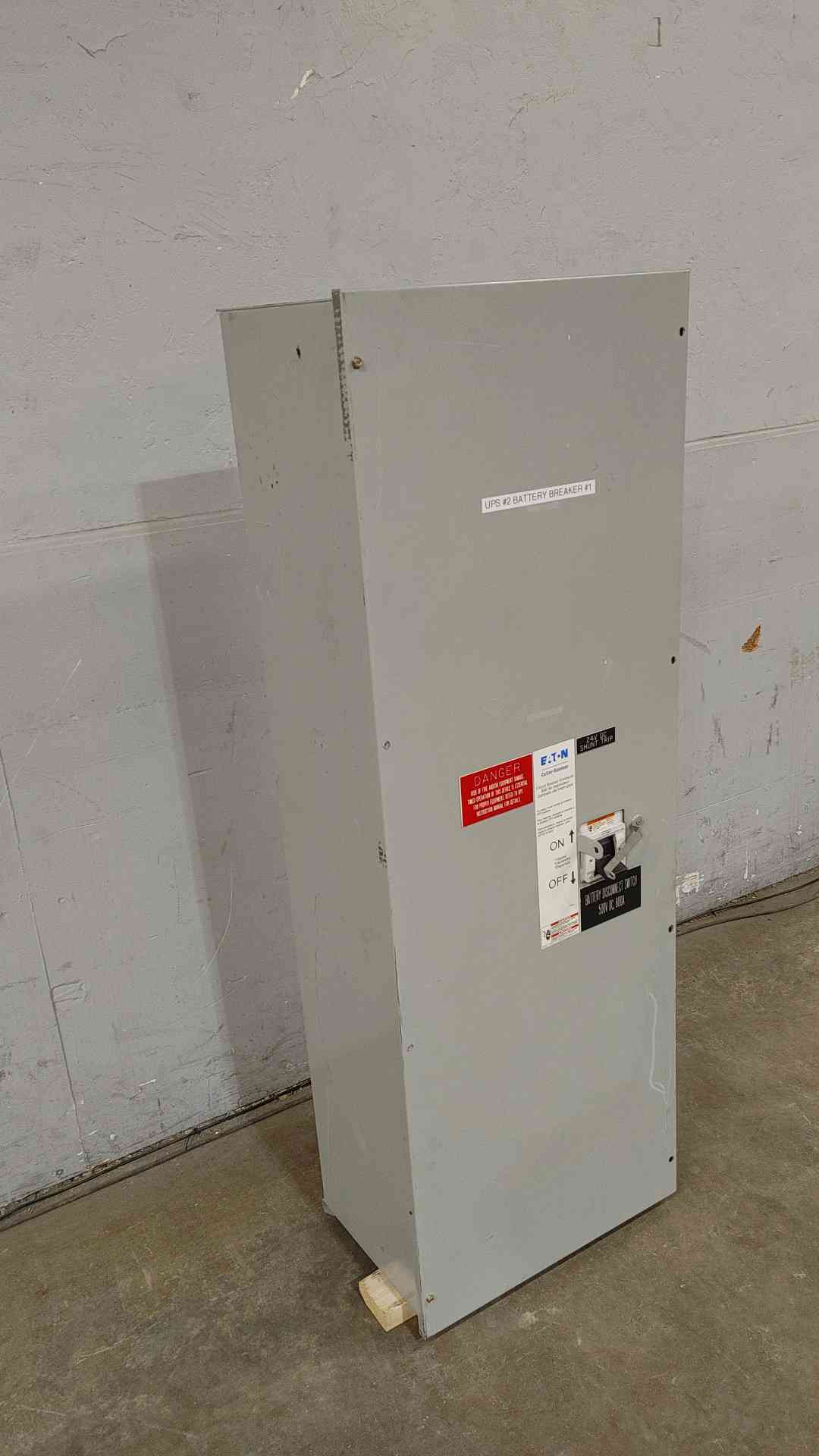 EATON 800A 500V Enclosed Circuit Breaker Disconnect (SKU: 112636)
