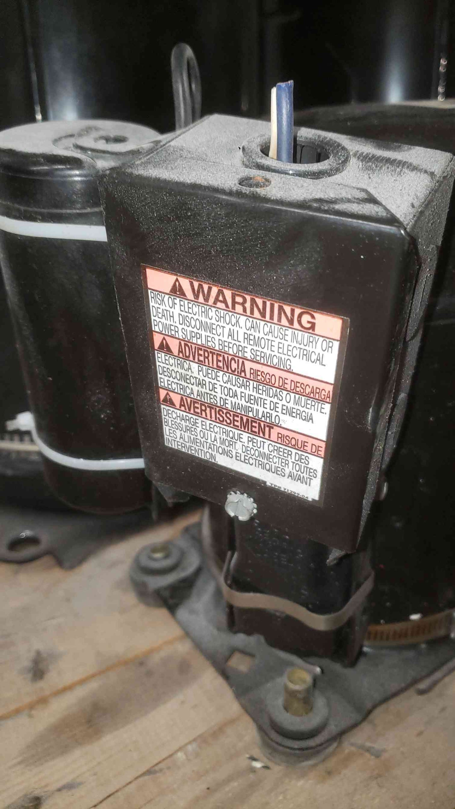 Tecumseh 208-230V 1PH Scroll Air Compressor AK169ET-032-C4 (SKU: 112834)